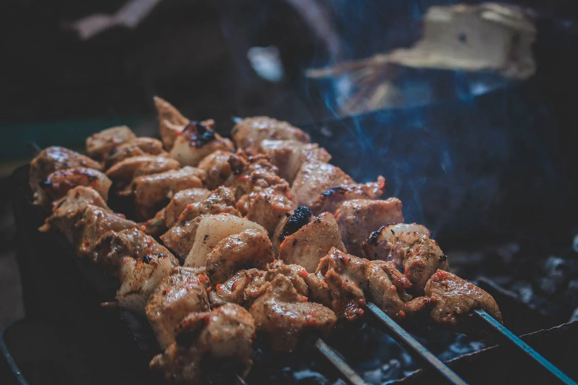 meat skewers