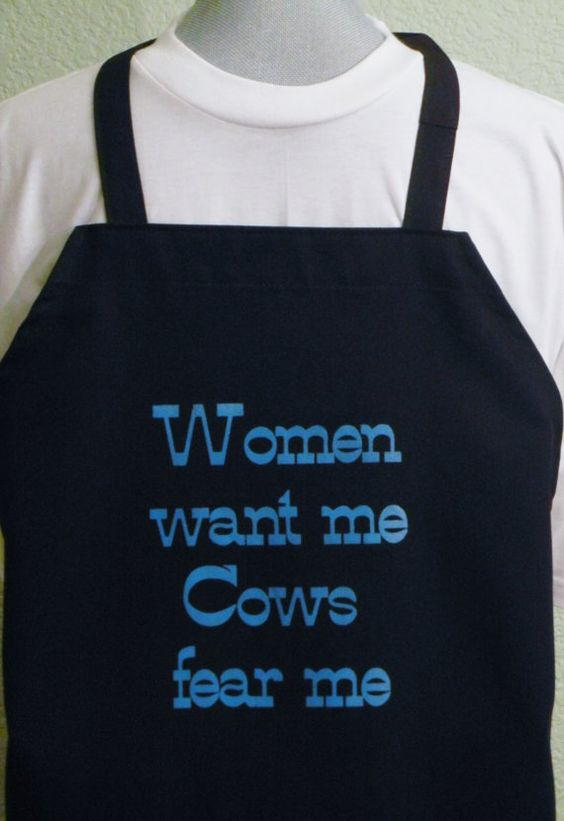 Funny grilling aprons for me