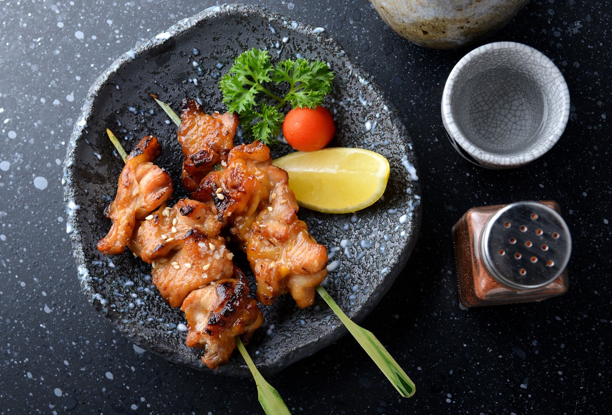 Japanese chicken grill or yakitori.